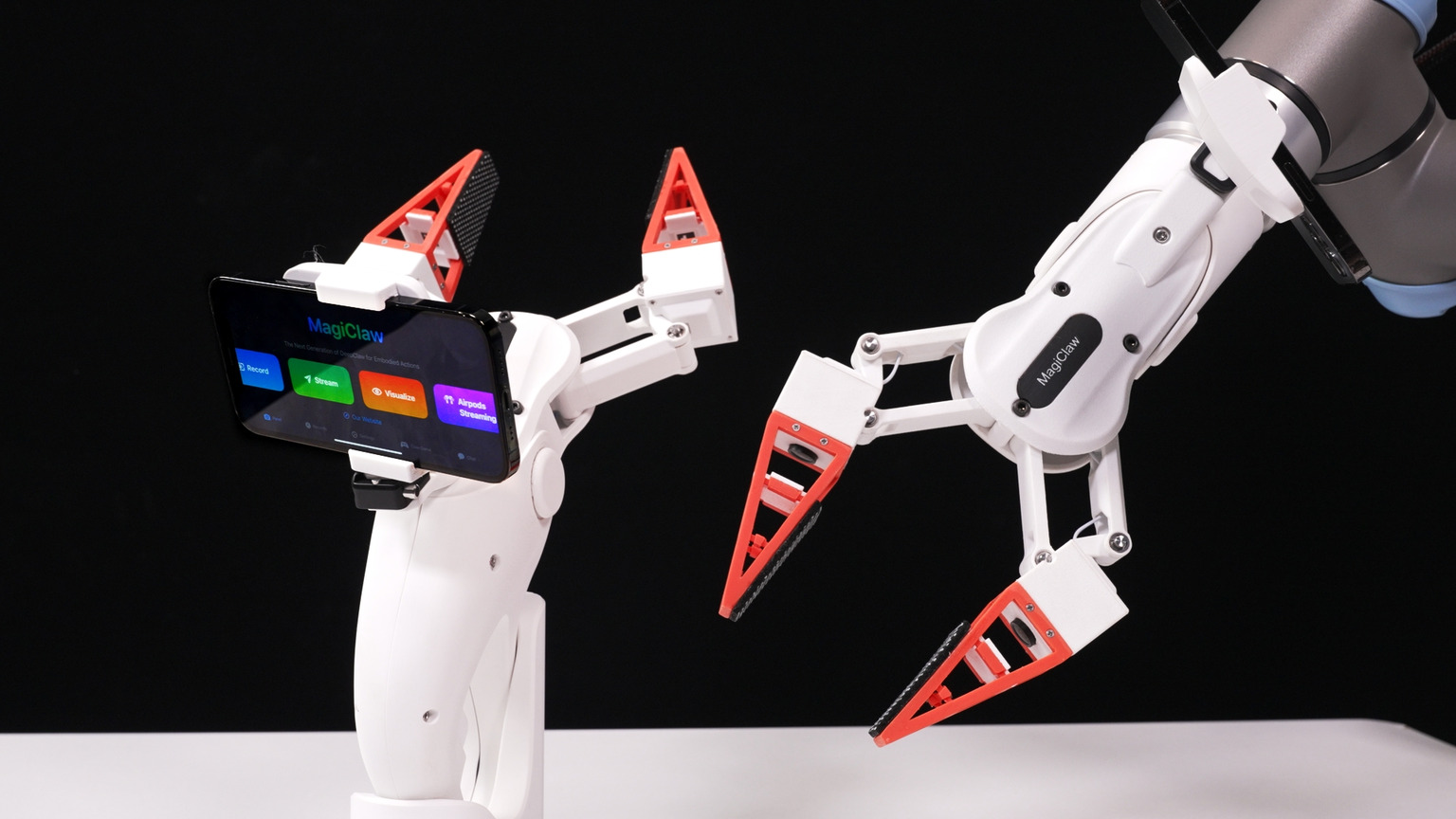 MagiClaw: A Dual-Use, Vision-Based Soft Gripper for Bridging the Human Demonstration to Robotic Deployment Gap