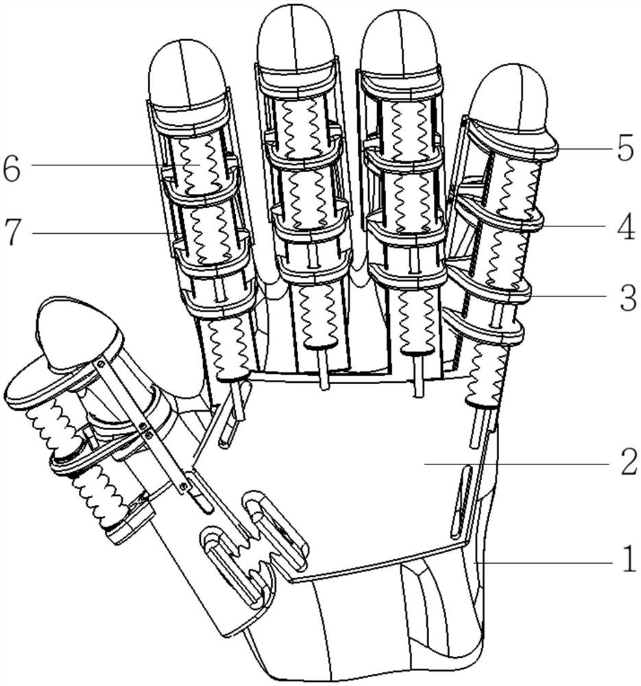 A Pneumatic Rehabilitation Glove